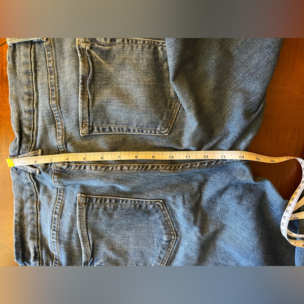 Good American ripped skinny jeans Stretchy, shaping, slimming. Medium blue 12/31 - Picture 10 of 11